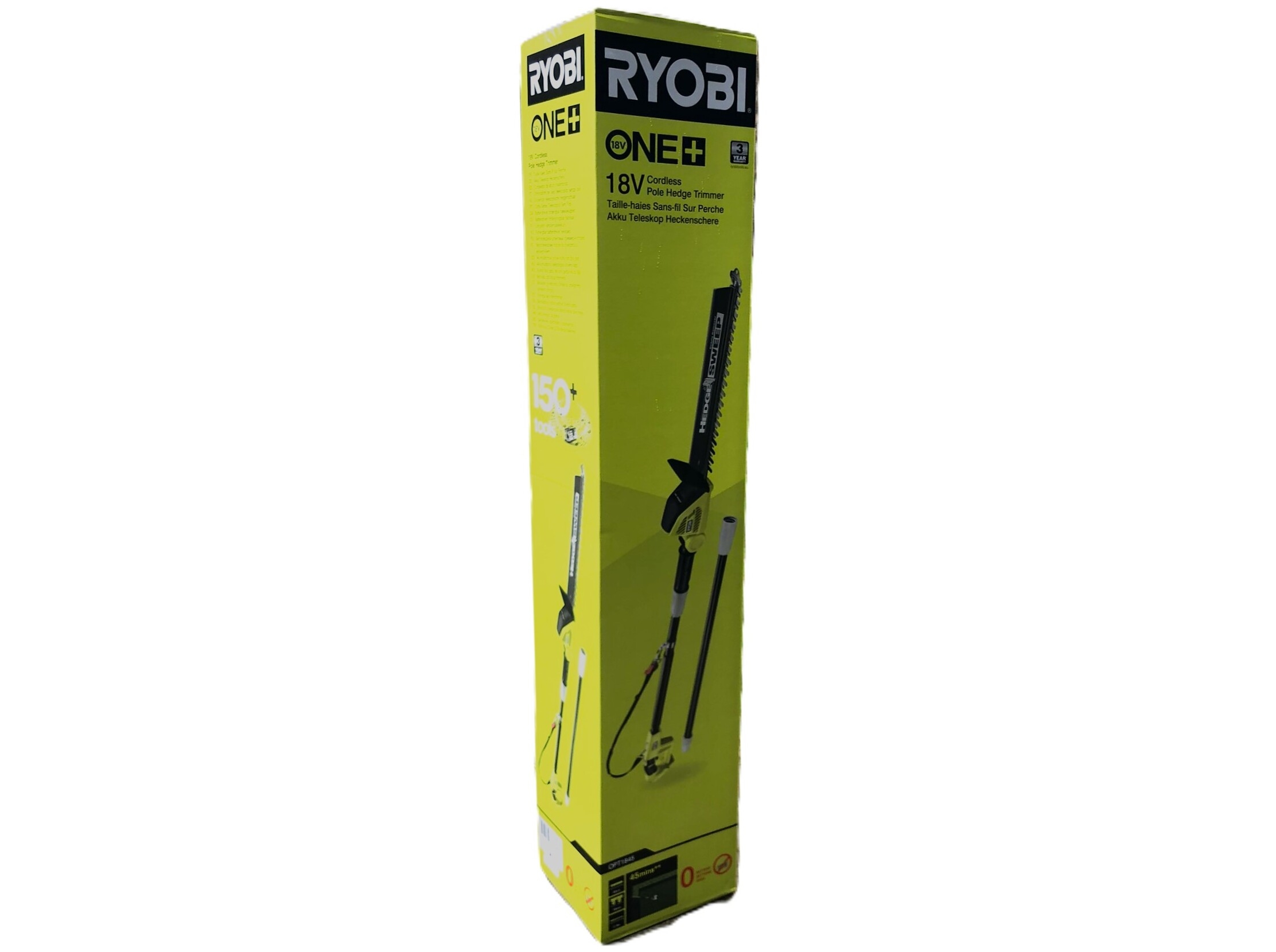 Ryobi OPT1845 18V ONE+ Stånghäcksax 45 cm (utan batteri)