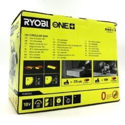 Ryobi One+ R18CS Rundsav 18V Batteri og lader ikke inkluderet
