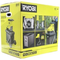 Ryobi RSH3045U Elektrisk Kompostkvarn 3000 W 45 mm – bild 2