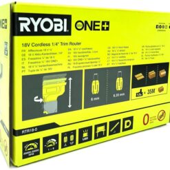 Ryobi RTR18-0 18V ONE+ Handöverfräs (utan batteri)