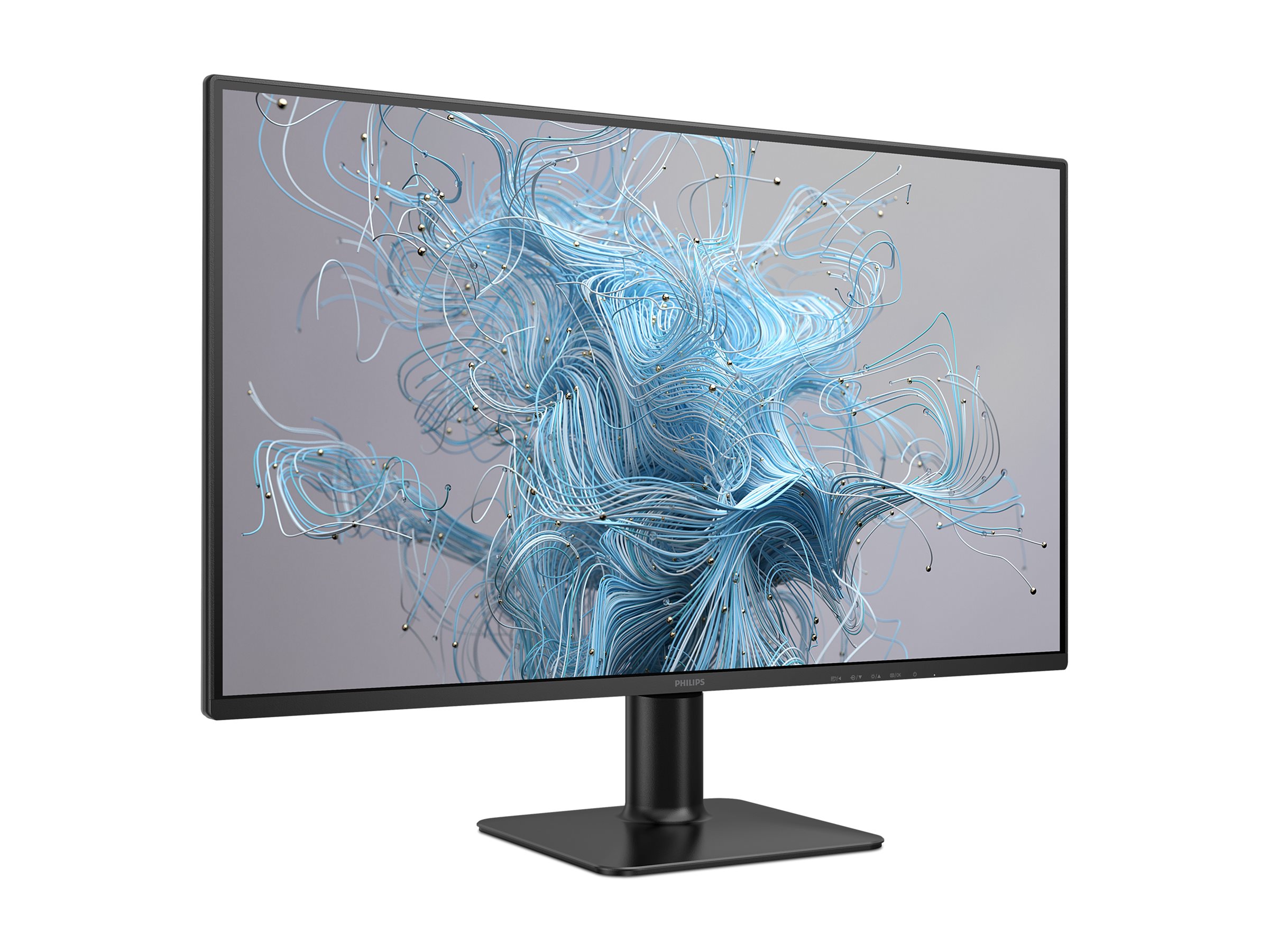 Philips 27E2N2500 27 tums QHD-skärm 120Hz i svart – från sidan