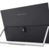 ASUS ZenScreen MB229CF baksida som visar det infällbara kickstativet