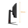 AOC Gaming CU34G4Z Gamingskärm 34" – Böjd WQHD 240Hz VA