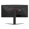 AOC Gaming CU34G4Z Gamingskärm 34" – Böjd WQHD 240Hz VA