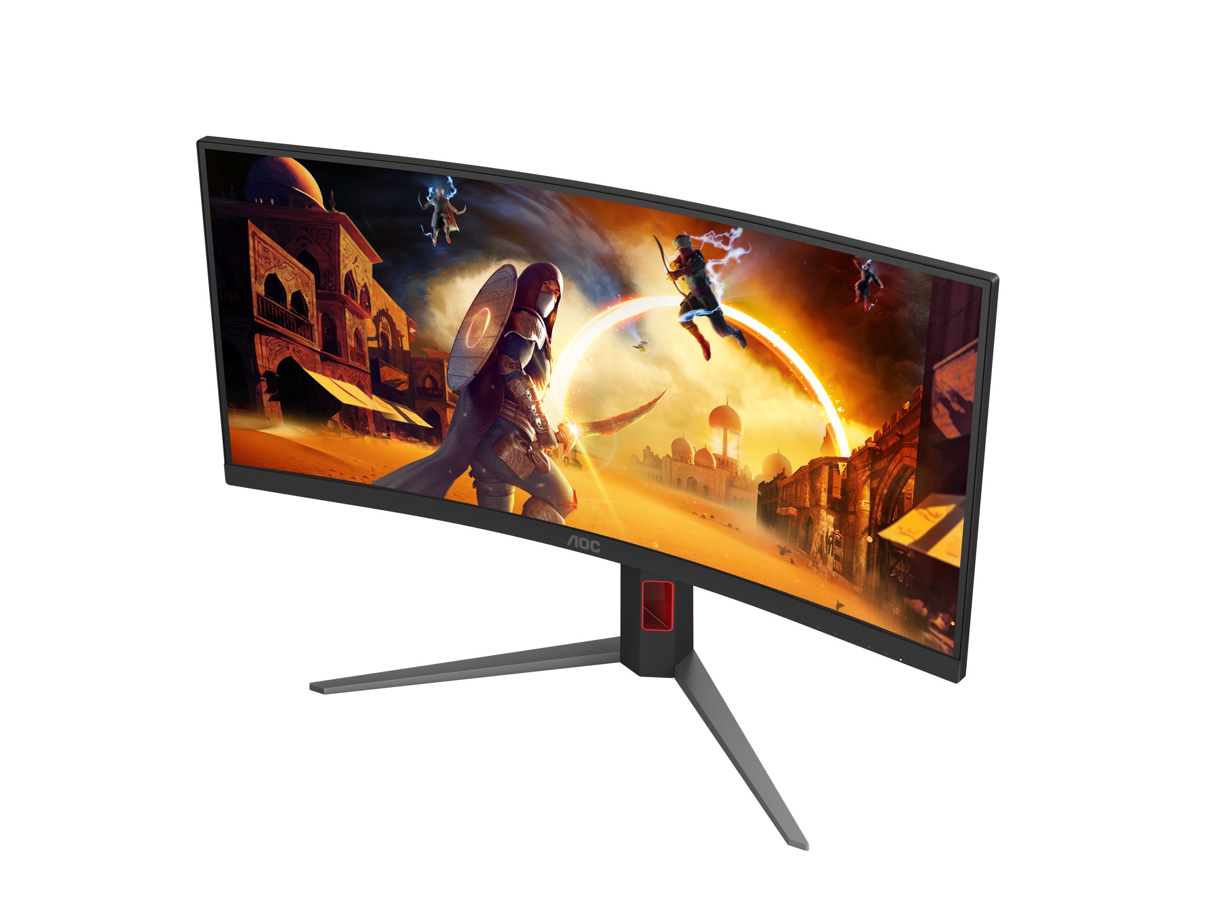 AOC Gaming CU34G4Z Gamingskärm 34" – Böjd WQHD 240Hz VA