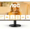 AOC Q27B3CF2 dockningsskärm 27 tum QHD IPS 100Hz USB-C