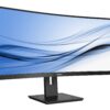 Philips 346B1C 34" böjd UltraWide USB-C dockningsskärm, svart – vy 2
