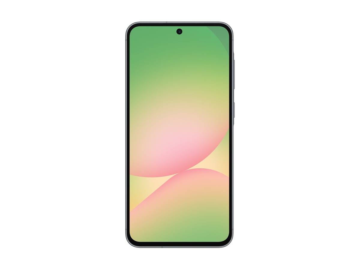 Samsung Galaxy A56 5G smartphone i Fantastisk Grafit, framifrån
