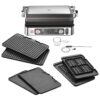 Braun MultiGrill 9 Pro CG 9167 – kontaktgrill i svart och rostfritt stål