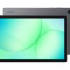 Samsung Galaxy Tab A11+ visar skärm och baksida