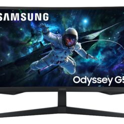 Samsung Odyssey G5 S27CG552EU 27 tum curved QHD 165Hz gaming-skärm – vy 1