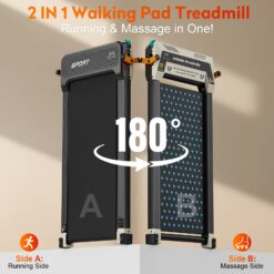 Akluer 520A-A Gångband 2-i-1 med Fotmassage 2