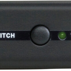 ATEN CS72D KVM-switch, frontpanel med kanalval för dator 1 och 2