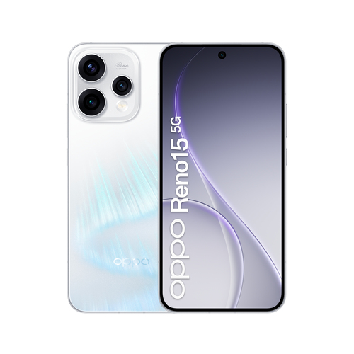 OPPO Reno15 5G 512GB Vit smartphone