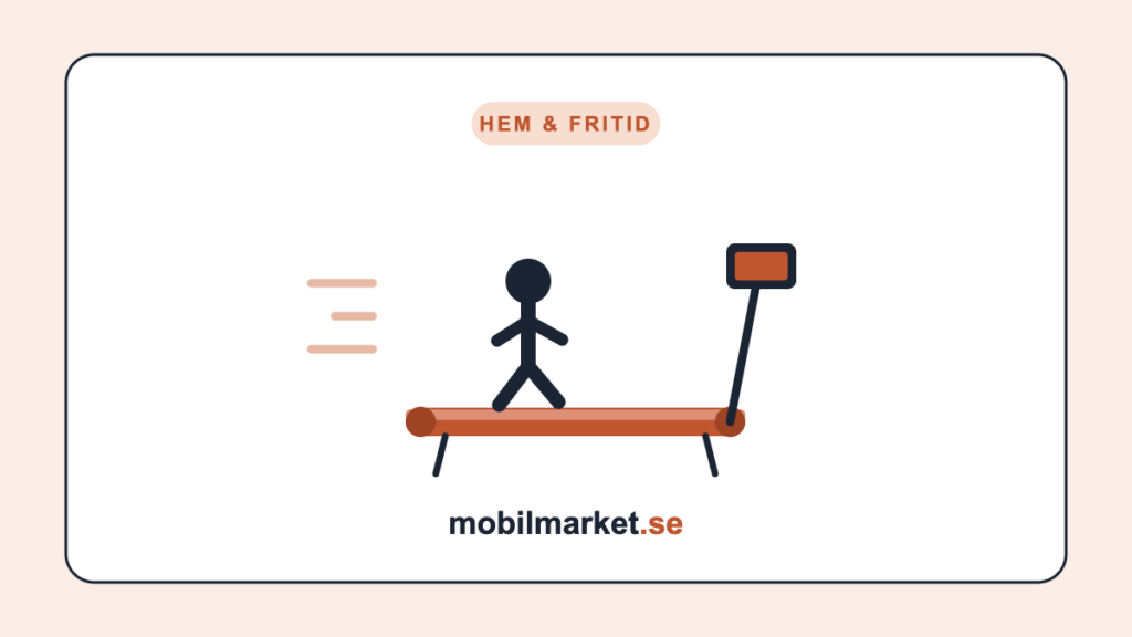 Akluer gångband och walkingpads – hemmaträning från Mobilmarket