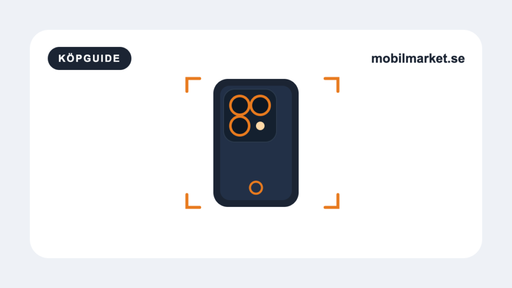 Bästa kameramobilen 2026 – smartphone med trippelkamera, köpguide från Mobilmarket