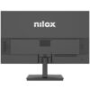 Nilox NXM24FHD1202 bildskärm sedd rakt bakifrån med VESA-fäste och kontrollknappar