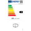 EU-energimärkning för Nilox NXM24REG1201, energiklass E