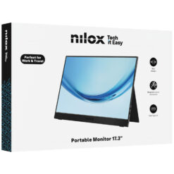 Nilox NXMP17FHD601 retailförpackning – Portable Monitor 17.3 tum