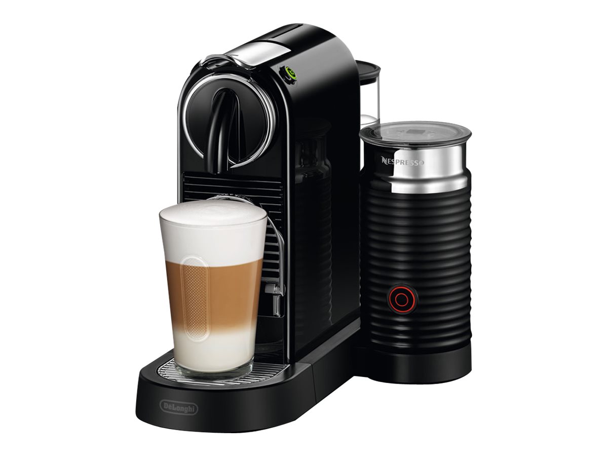 De'Longhi Nespresso CitiZ EN 267.BAE Kaffemaskin med Mjölkskummare – Svart