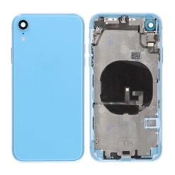 iPhone XR Back Cover Complete OEM Blue With Small Parts