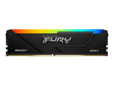 Kingston FURY Beast RGB DDR4 64GB minneskit, alternativ vinkel