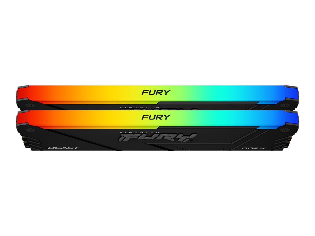 Kingston FURY Beast RGB DDR4 64GB minneskit, närbild