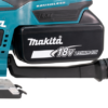Makita DJV185Z sticksåg närbild på handtag och avtryckare