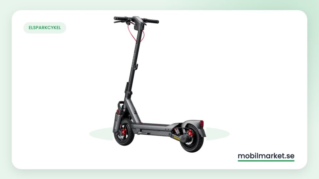 Ninebot Max G3 D elsparkcykel med dubbel hydraulisk fjädring