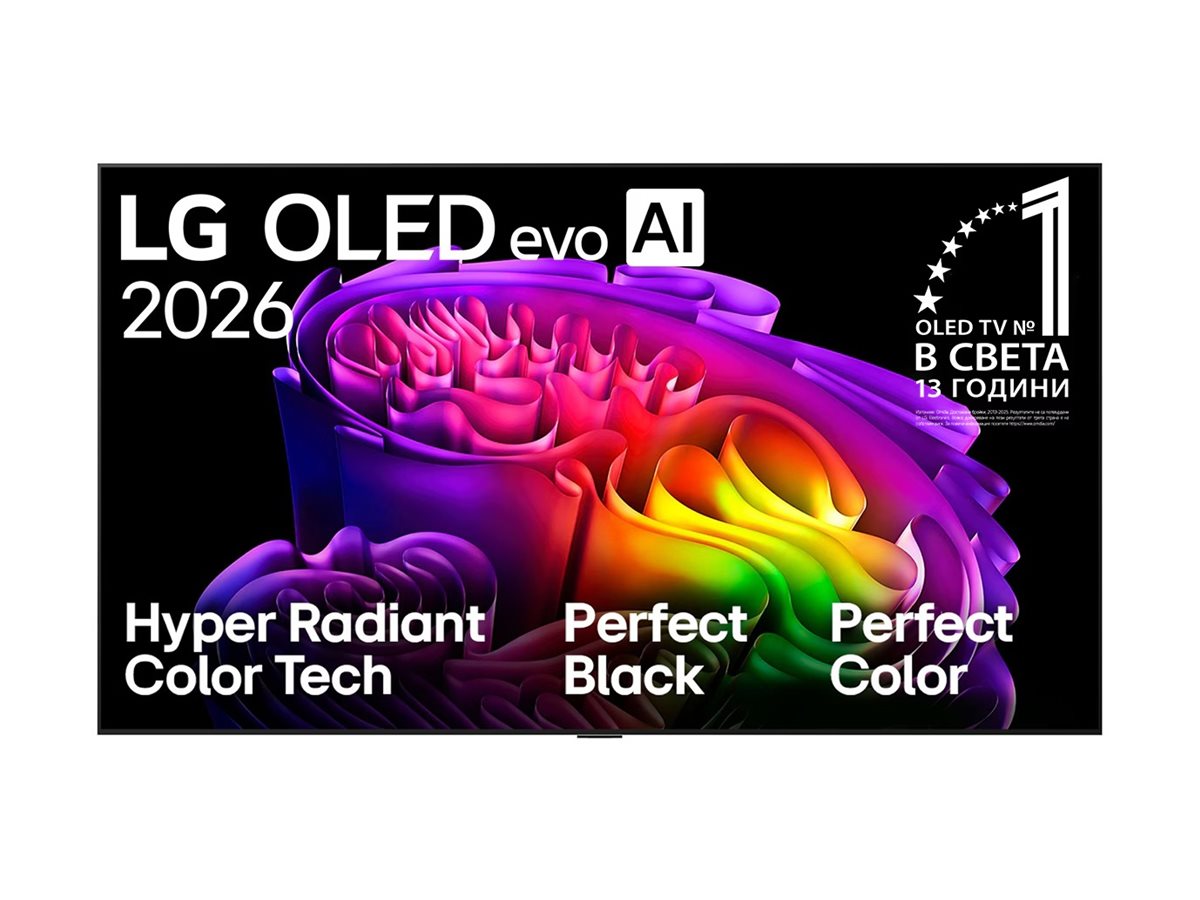 LG G6 OLED55G61LW 55 tums 4K OLED evo AI Smart TV - Hyper Radiant Color Tech