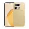 Realme 16 Pro smartphone i Master Gold, fram- och baksida