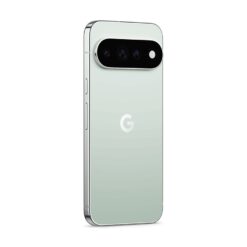 Google Pixel 11 Pro XL i färgen Oliv, baksida med trippelkamera
