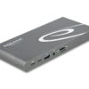 Delock USB Type-C DP 1.4 Dockningsstation Trippel 4K-skärm