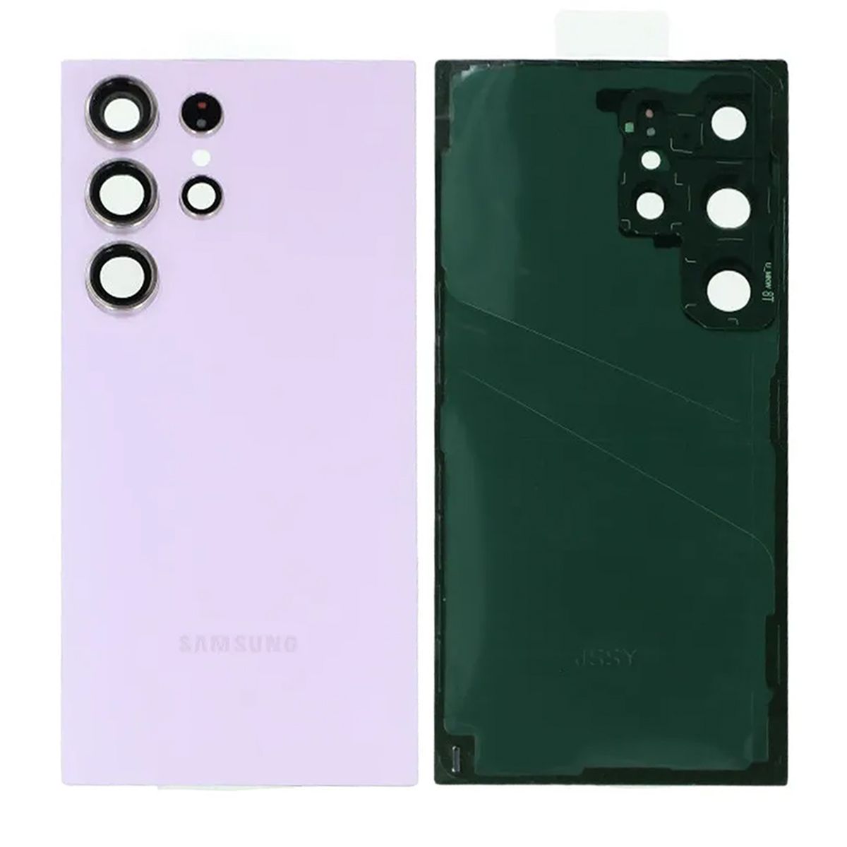 Samsung Galaxy S24 Ultra Baksida OEM Ljuslila detaljbild