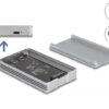 Delock USB4 40 Gbps kabinett för 1x M.2 NVMe SSD