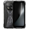 Blackview Rock 2 smartphone i svart, sedd från framsidan