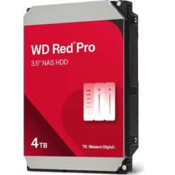 WD Red Pro WD4006FFBX 4TB intern hårddisk för NAS, 3.5 tum SATA
