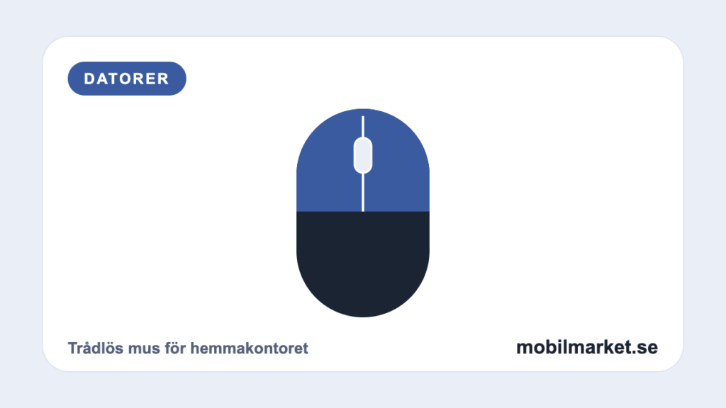 Bästa trådlösa musen för jobbet 2026 – trådlös mus för hemmakontoret