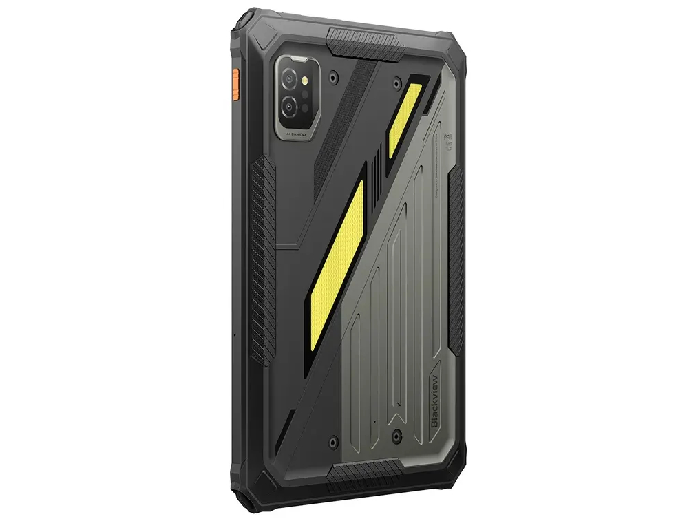 Blackview Active 7 baksida i vinkel