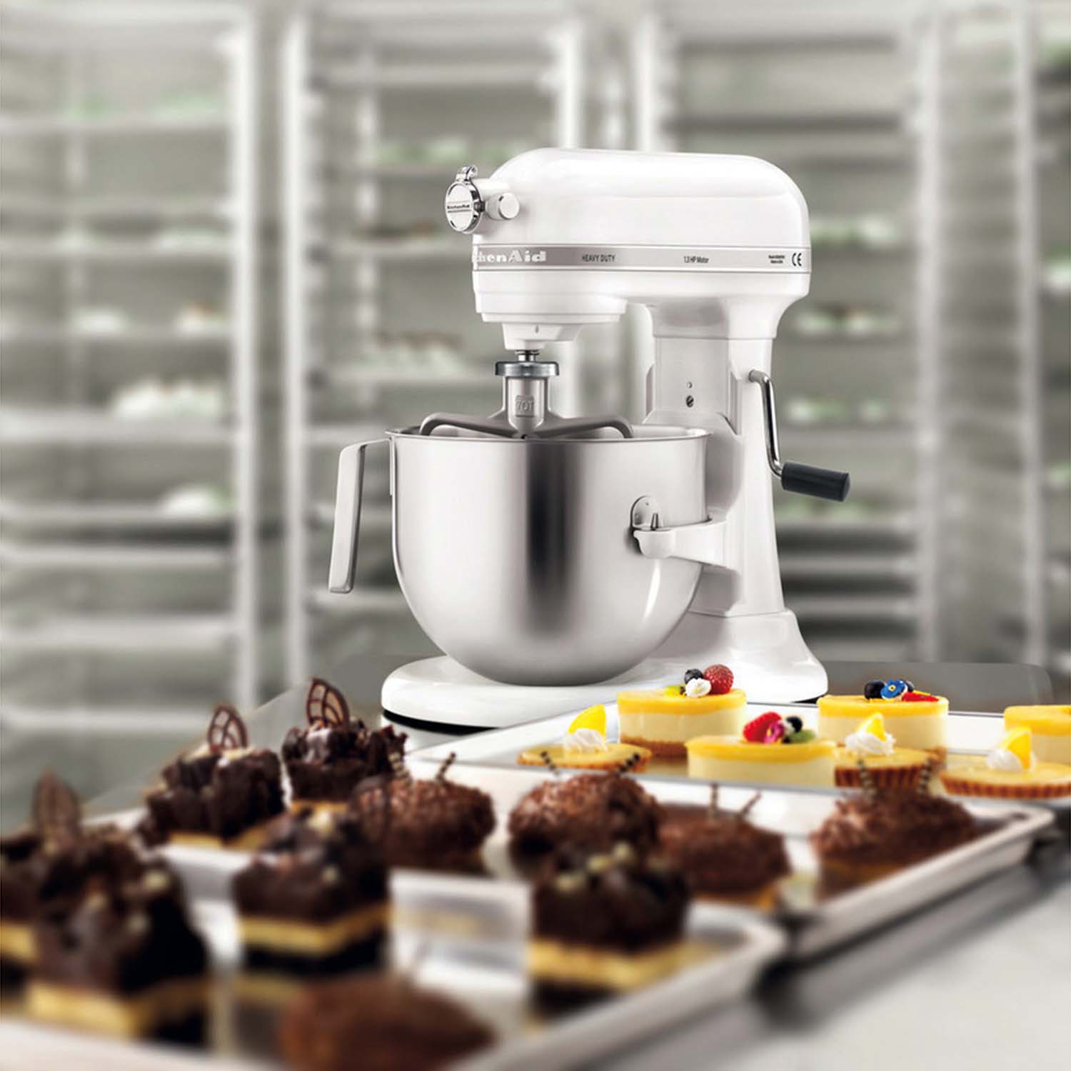 KitchenAid Köksmaskin Heavy Duty 6,6 Liter 5KSM70JPXEWH