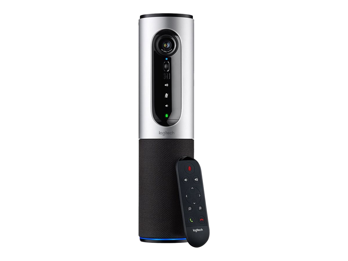 Logitech ConferenceCam Connect videokonferenskamera med medföljande fjärrkontroll