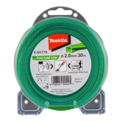 Makita E-01775 Trimmertråd Fyrklöver 2,0mm x 30m
