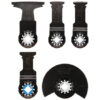 Makita E-24935 STARLOCK multiverktygssats med 5 blad utlagda