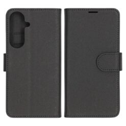 Samsung Galaxy S26 FE Plånboksfodral med Stativ Svart