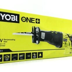 Förpackning till Ryobi R18RS-0 tigersåg 18V ONE+ utan batteri