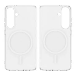 Samsung Galaxy S24 FE magsafe-skal, transparent, baksida