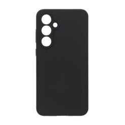 Samsung Galaxy S24 FE mobilskal silikon premium svart - baksida