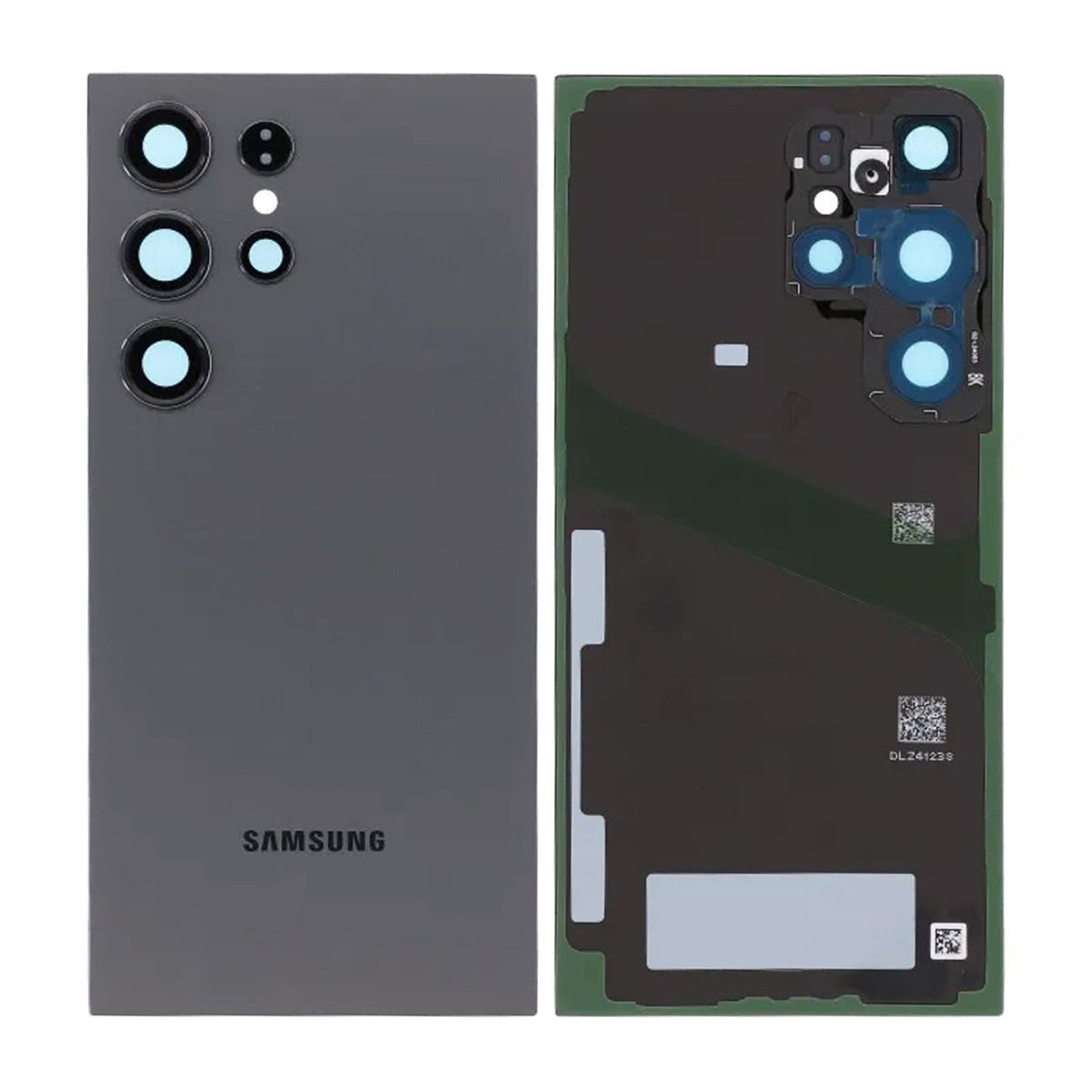 Samsung Galaxy S24 Ultra Baksida OEM Svart detaljbild