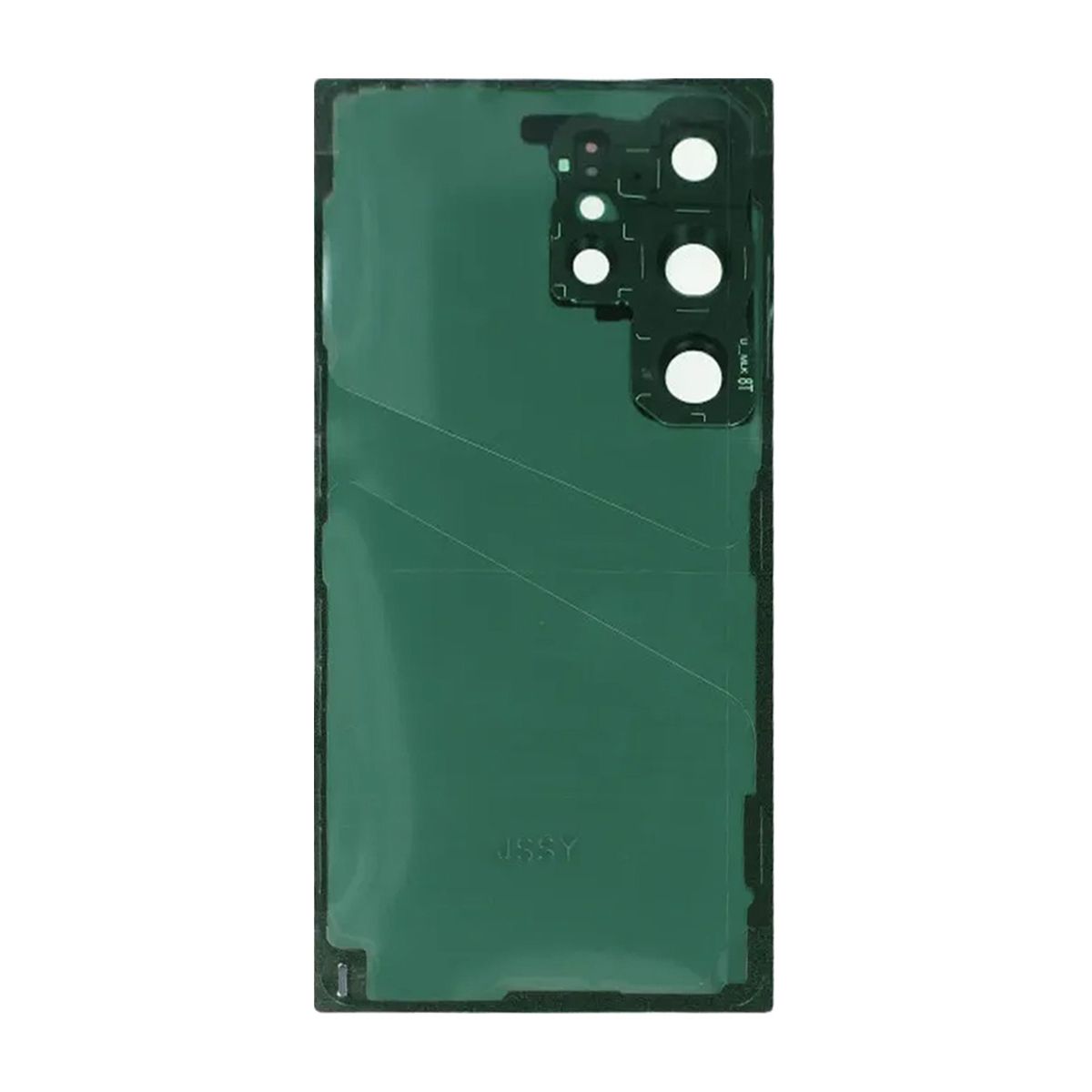 Samsung Galaxy S24 Ultra Baksida OEM Vit insida med lim