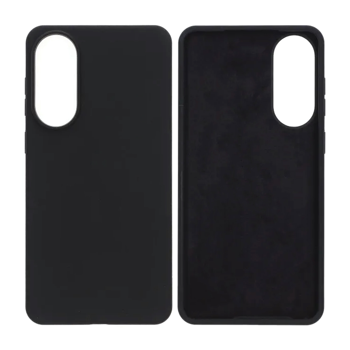 Samsung Galaxy S25 Edge Mobilskal Silikon i svart